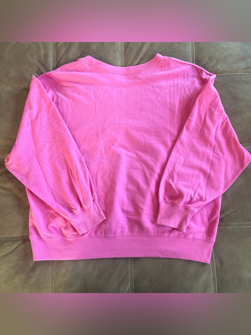 Poderosa Pink Graphic Sweatshirt - Picture 2 of 2